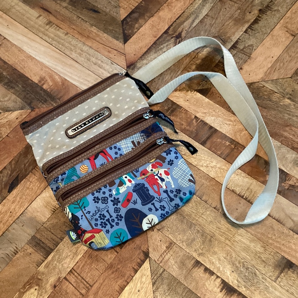 Lily Bloom dog lovers crossbody